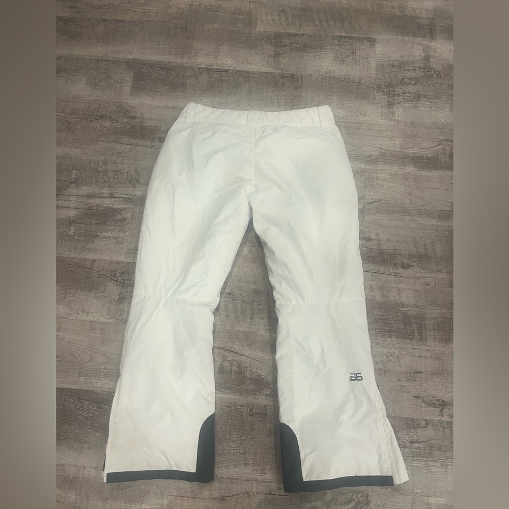 White Snowboarding Pants